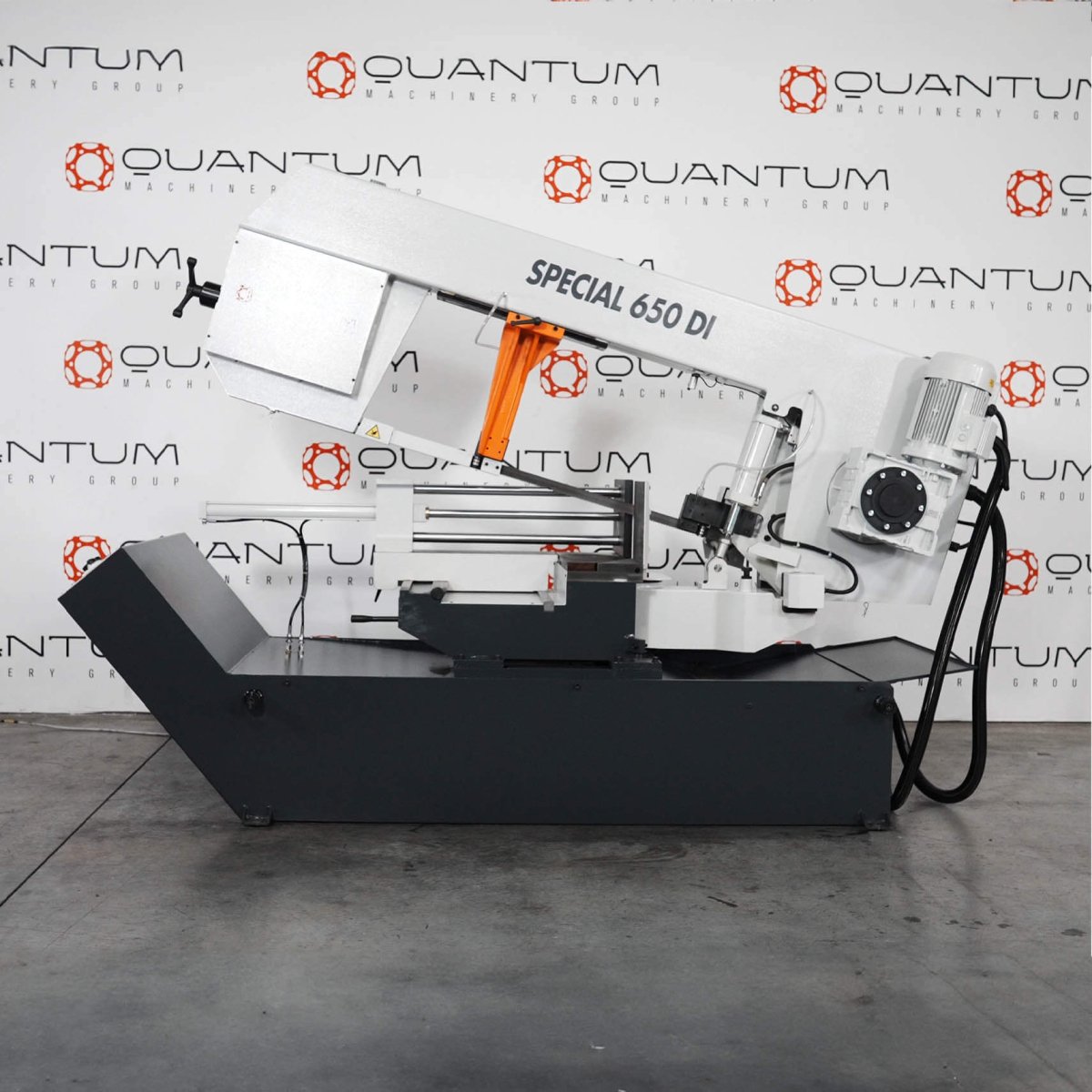 S 650 DI: Semi - Automatic Band Saw with Variable Speed Inverter (18" Round Tube Capacity) - Band Saws - Quantum Machinery Group - In Stock and Sold in the USA