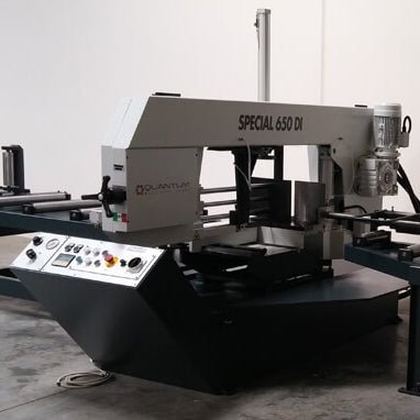 S 650 DI: Semi - Automatic Band Saw with Variable Speed Inverter (18" Round Tube Capacity) - Band Saws - Quantum Machinery Group - In Stock and Sold in the USA