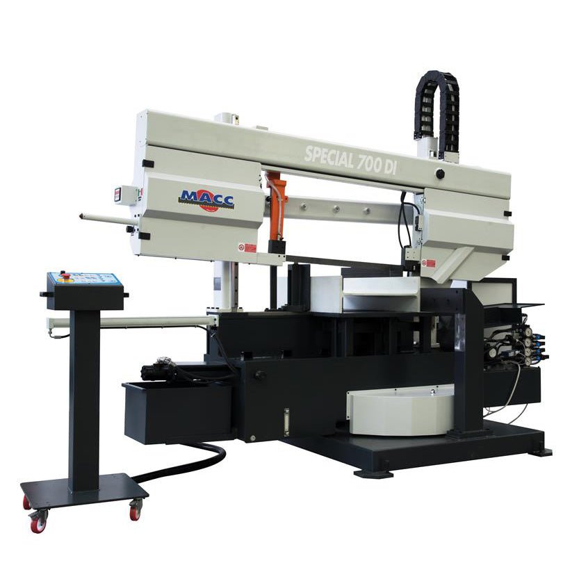 S 700 DI: Semi - Automatic Band Saw with Variable Speed Inverter (20 - 3/4" Round Tube Capacity) - Band Saws - Quantum Machinery Group - In Stock and Sold in the USA