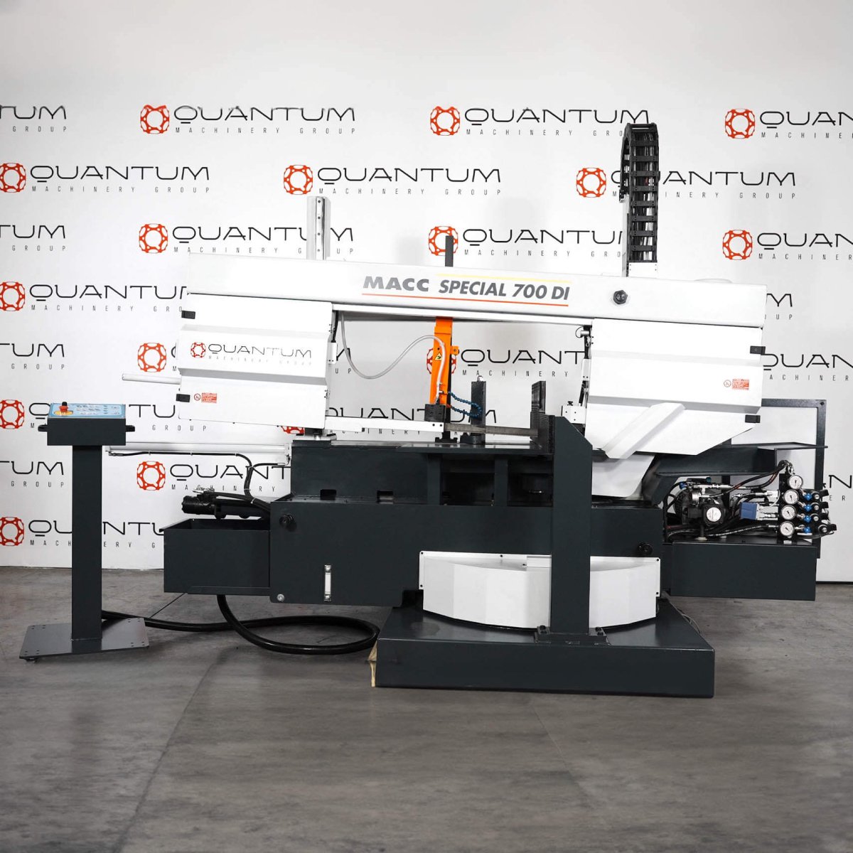 S 700 DI: Semi - Automatic Band Saw with Variable Speed Inverter (20 - 3/4" Round Tube Capacity) - Band Saws - Quantum Machinery Group - In Stock and Sold in the USA