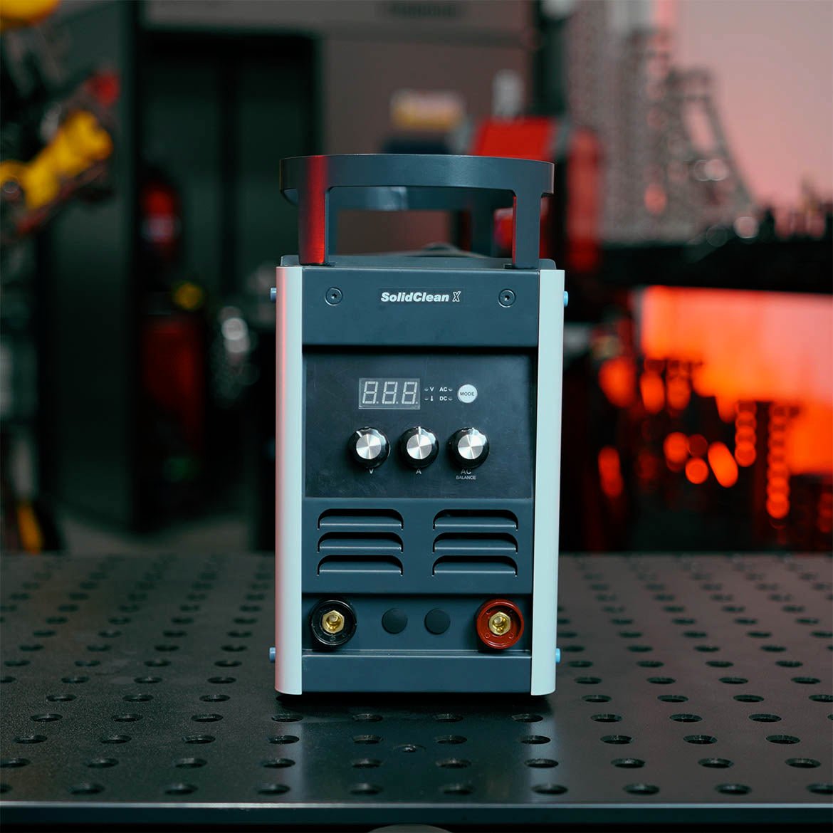 SolidClean X100 Industrial 100 Amp Weld Cleaning Machine - Weld Cleaning Machines - Quantum Machinery Group - In Stock and Sold in the USA