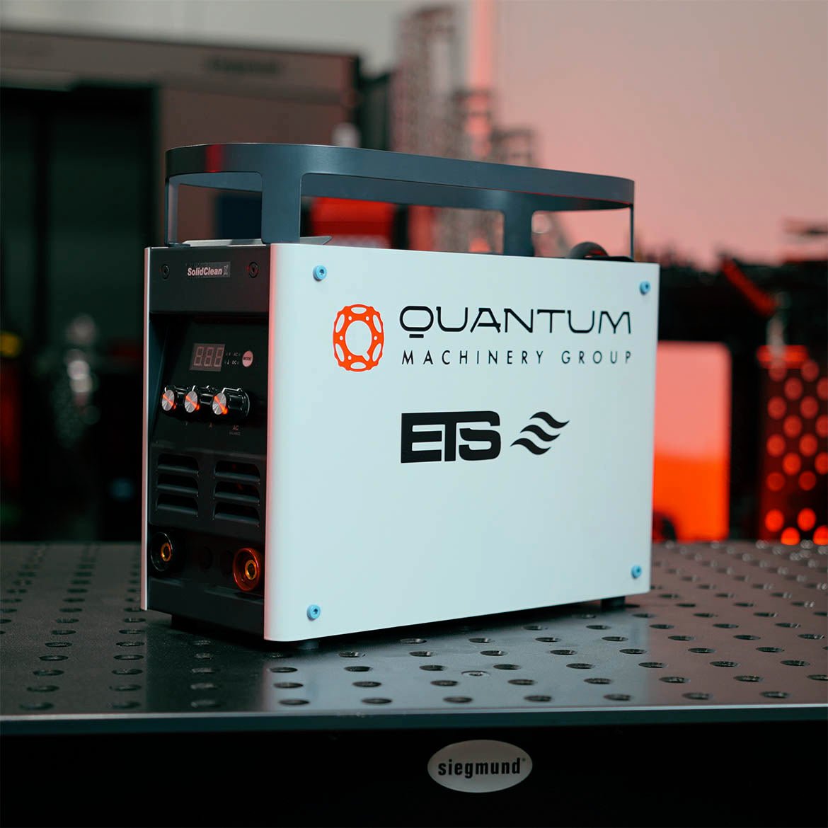 SolidClean X100 Industrial 100 Amp Weld Cleaning Machine - Weld Cleaning Machines - Quantum Machinery Group - In Stock and Sold in the USA