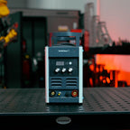 SolidClean X150 Production 100 Amp Weld Cleaning Machine with Integrated Fluid Feed - Weld Cleaning Machines - Quantum Machinery Group - In Stock and Sold in the USA
