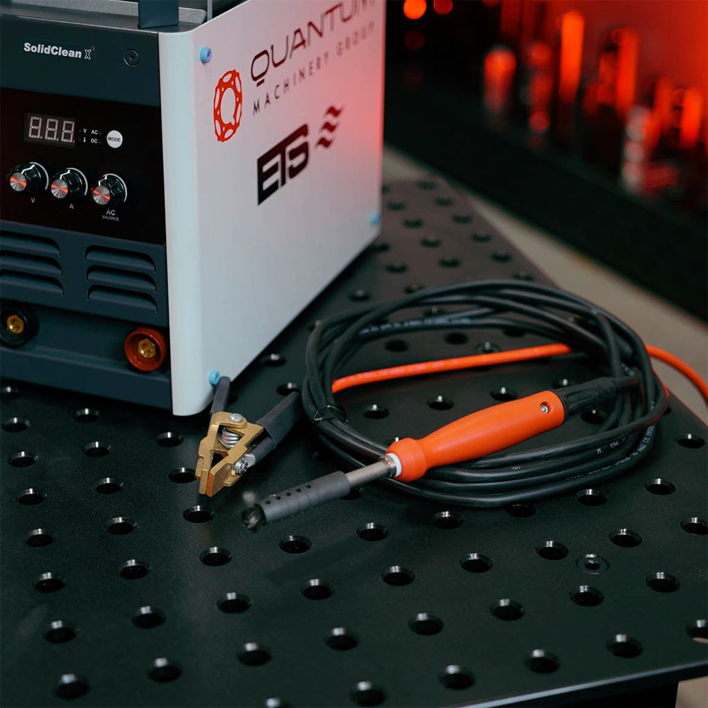 SolidClean X80 Professional 80 Amp Weld Cleaning Machine - Weld Cleaning Machines - Quantum Machinery Group - In Stock and Sold in the USA