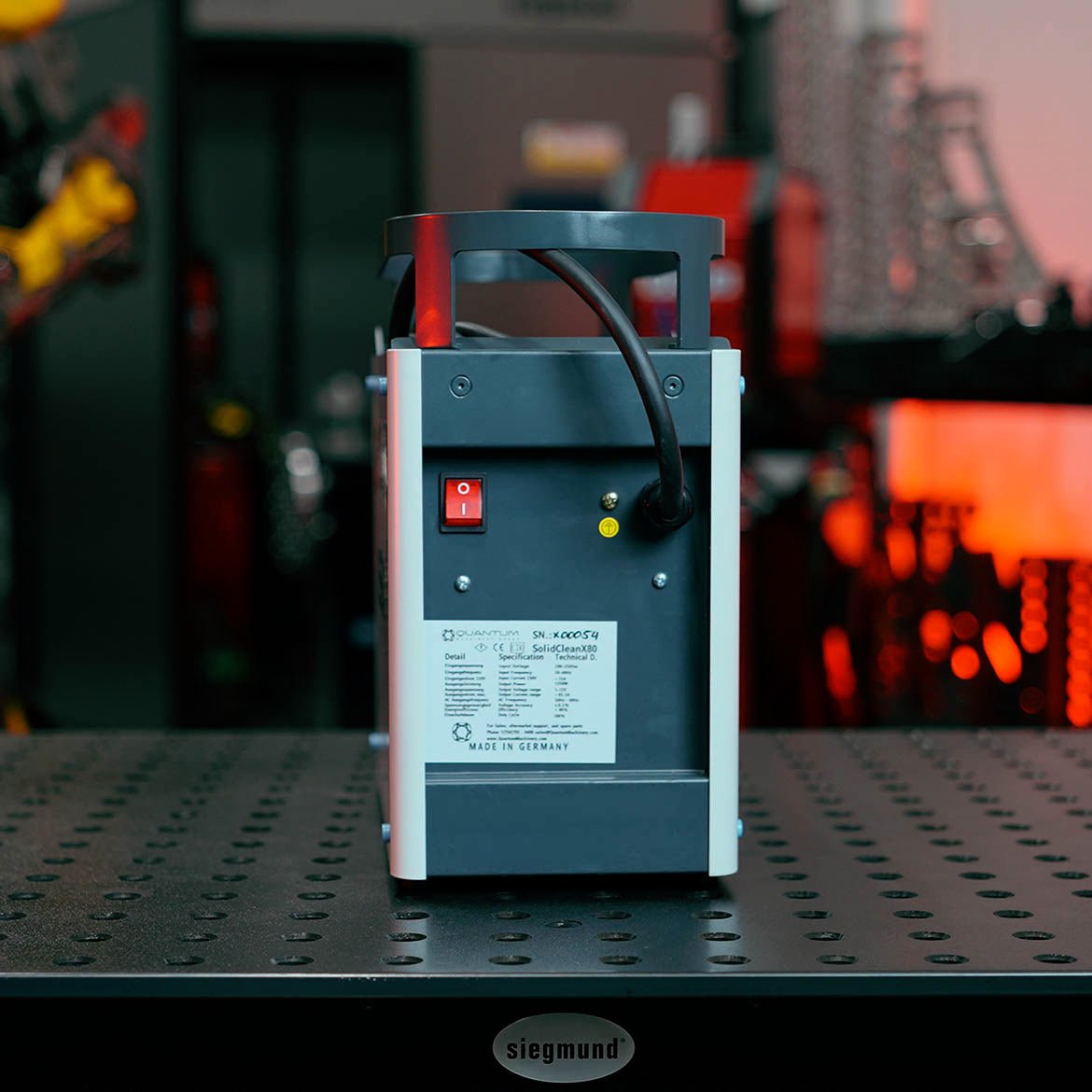 SolidClean X80 Professional 80 Amp Weld Cleaning Machine - Weld Cleaning Machines - Quantum Machinery Group - In Stock and Sold in the USA