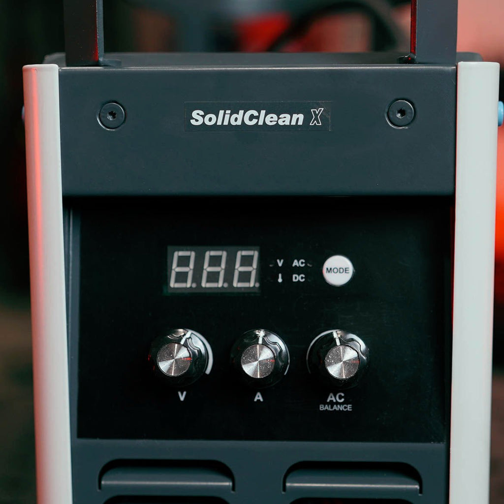 SolidClean X80 Professional 80 Amp Weld Cleaning Machine - Weld Cleaning Machines - Quantum Machinery Group - In Stock and Sold in the USA