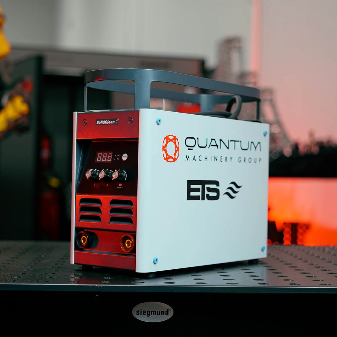 SolidClean X80 Professional 80 Amp Weld Cleaning Machine - Weld Cleaning Machines - Quantum Machinery Group - In Stock and Sold in the USA