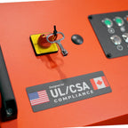 UNI 2H: Professional Mobile Welding Fume Extraction System with 10' Flex Arm - Welding Fume Extraction Systems - Quantum Machinery Group - In Stock and Sold in the USA