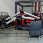 UNI 2H: Professional Mobile Welding Fume Extraction System with 13' Aluminum Extraction Arm - Welding Fume Extraction Systems - Quantum Machinery Group - In Stock and Sold in the USA