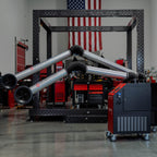 UNI 2H: Professional Mobile Welding Fume Extraction System with 13' Aluminum Extraction Arm - Welding Fume Extraction Systems - Quantum Machinery Group - In Stock and Sold in the USA
