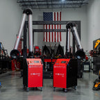 UNI 2H: Professional Mobile Welding Fume Extraction System with 13' Aluminum Extraction Arm - Welding Fume Extraction Systems - Quantum Machinery Group - In Stock and Sold in the USA