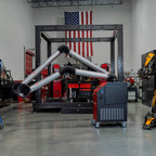 UNI 2H: Professional Mobile Welding Fume Extraction System with 13' Aluminum Extraction Arm - Welding Fume Extraction Systems - Quantum Machinery Group - In Stock and Sold in the USA