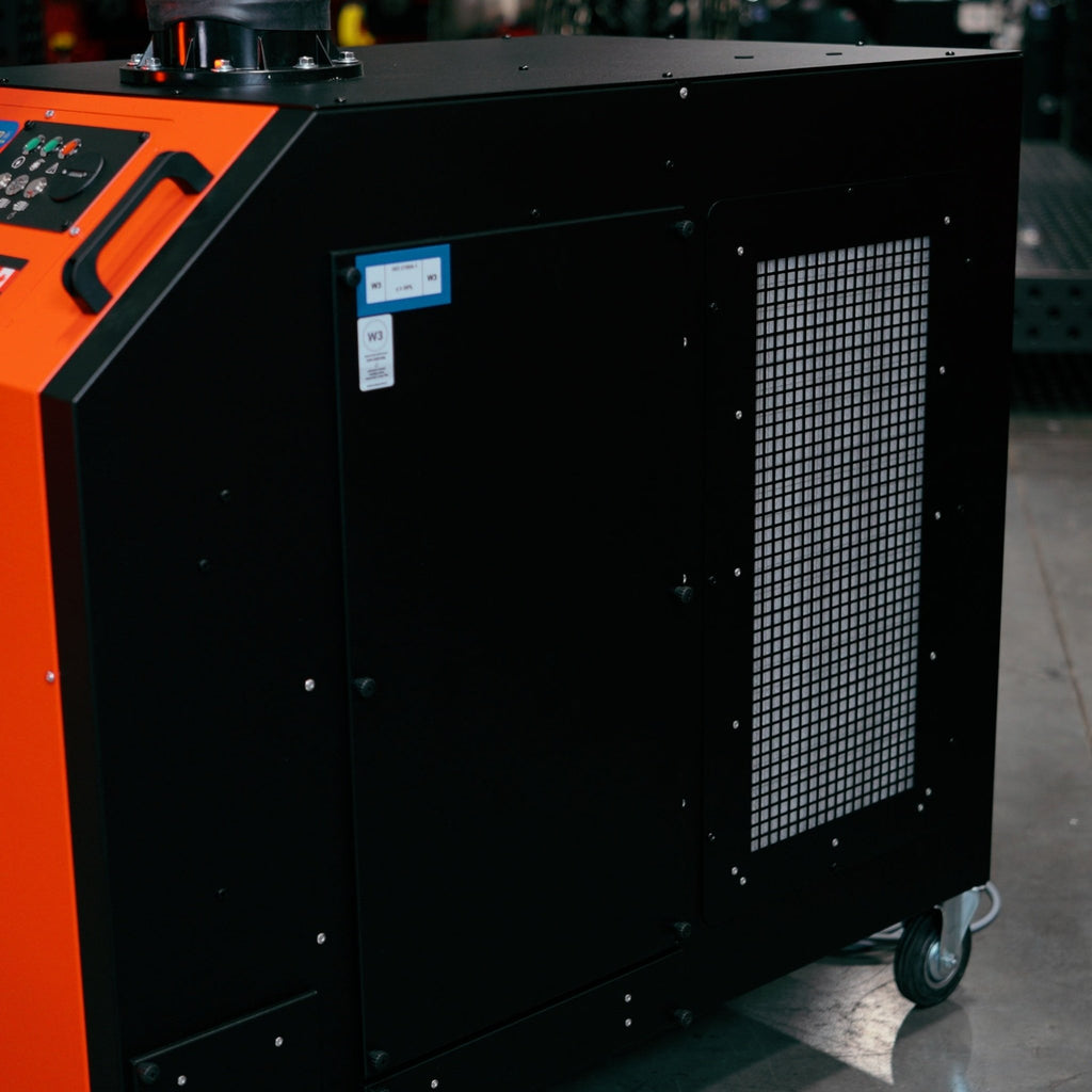 UNI 3.2.1 W3: Self - Cleaning Mobile Filter Unit for Welding Fumes with 10' Flex Arm - Welding Fume Extraction Systems - Quantum Machinery Group - In Stock and Sold in the USA