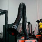 UNI 3.2.1 W3: Self - Cleaning Mobile Filter Unit for Welding Fumes with 10' Flex Arm - Welding Fume Extraction Systems - Quantum Machinery Group - In Stock and Sold in the USA