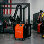 UNI 3.2.1 W3: Self - Cleaning Mobile Filter Unit for Welding Fumes with 10' Flex Arm - Welding Fume Extraction Systems - Quantum Machinery Group - In Stock and Sold in the USA