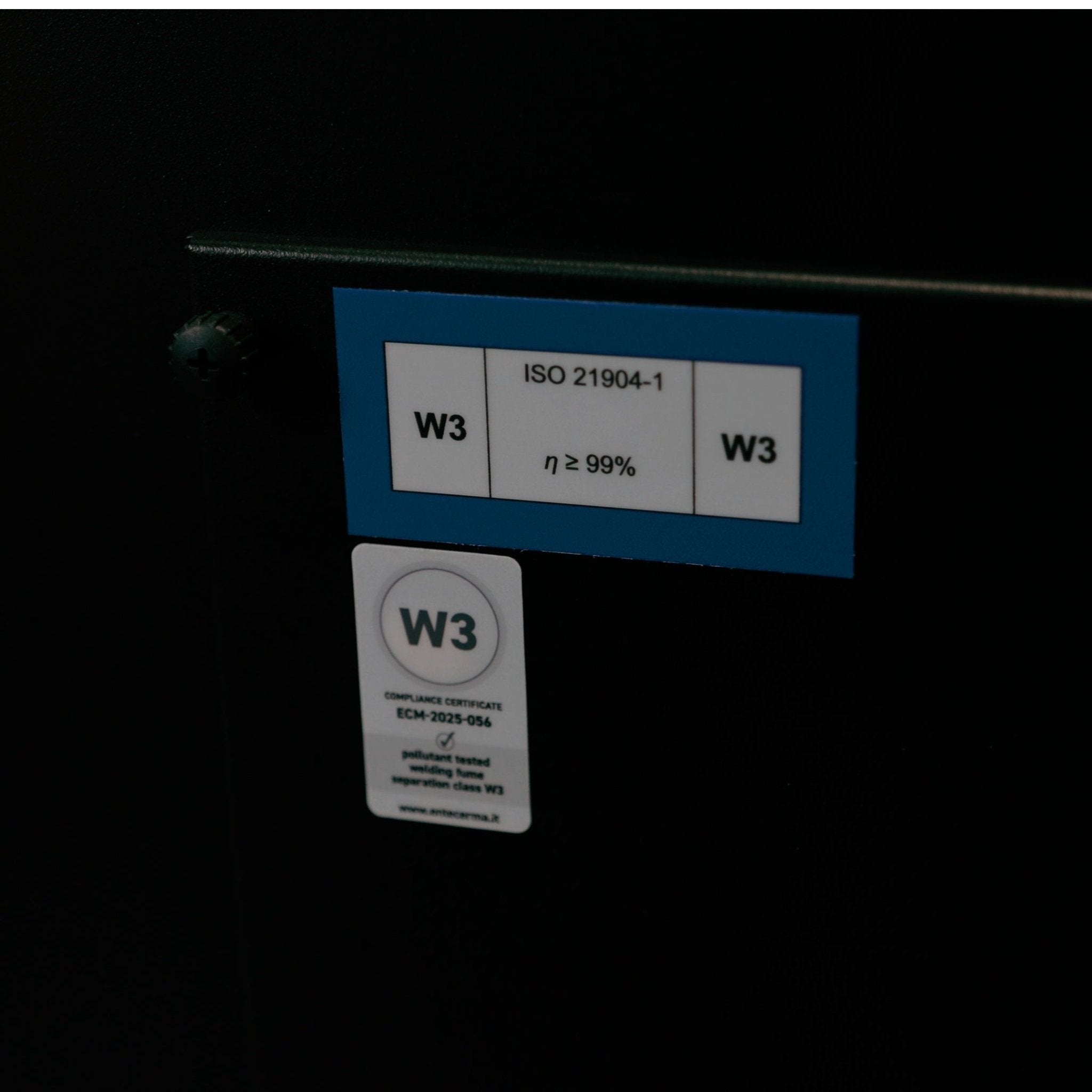 UNI 3.2.2 W3: Dual-Arm Self-Cleaning Mobile Filter Unit for Welding Fumes with 10' Flex Arms - Welding Fume Extraction Systems - Quantum Machinery Group - In Stock and Sold in the USA
